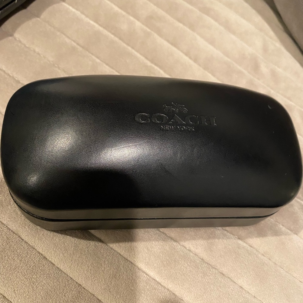 Coach Black Glasses Case